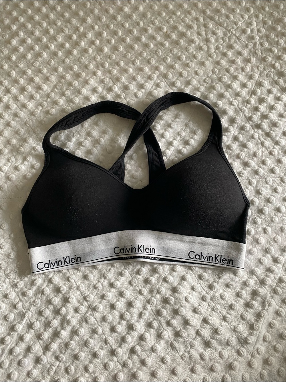 Calvin Klein Modern Cotton Lined Bralette w/ Built In Padding